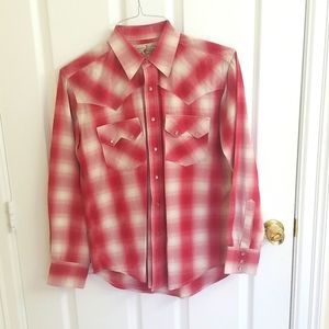 Wrangler Long Sleeve Pearl Snap Shirt